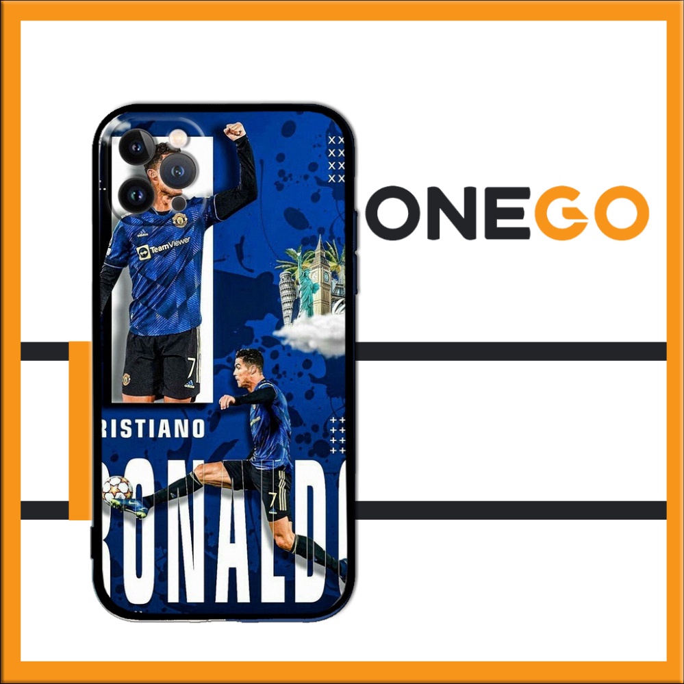 Ốp điện thoại Ronaldo đỡ bước một ngầu Iphone 6 6s 7 7s 8 SE X XR XS 11 12 13 Plus Pro Promax MUT2200009