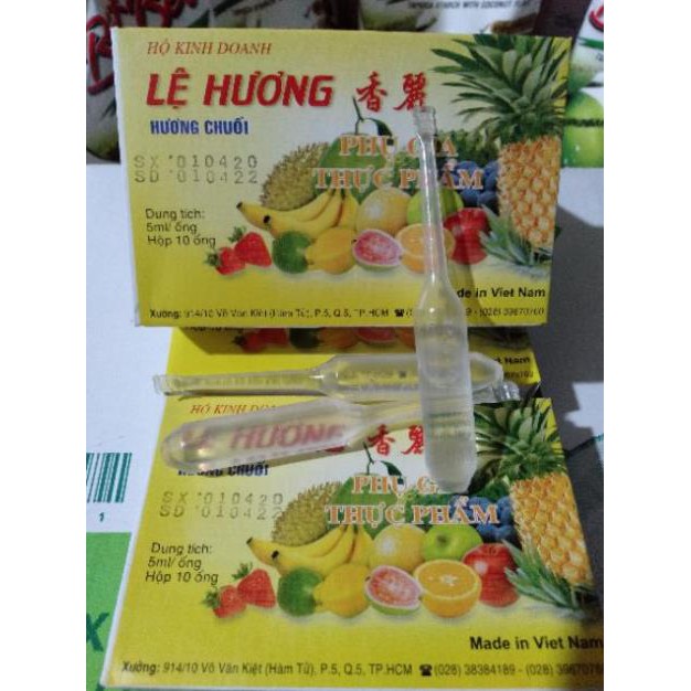 TINH DẦU CHUỐI LỆ HƯƠNG LOẠI 1