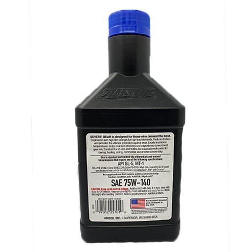 Dầu Hộp Số Amsoil Severe Gear 75W-140 946ml