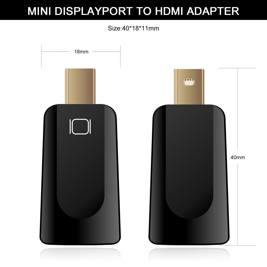 Đầu chuyển đổi Mini DisplayPort DP sang HDMI SV-MD07 1080P thích hợp cho Macbook Pro Air