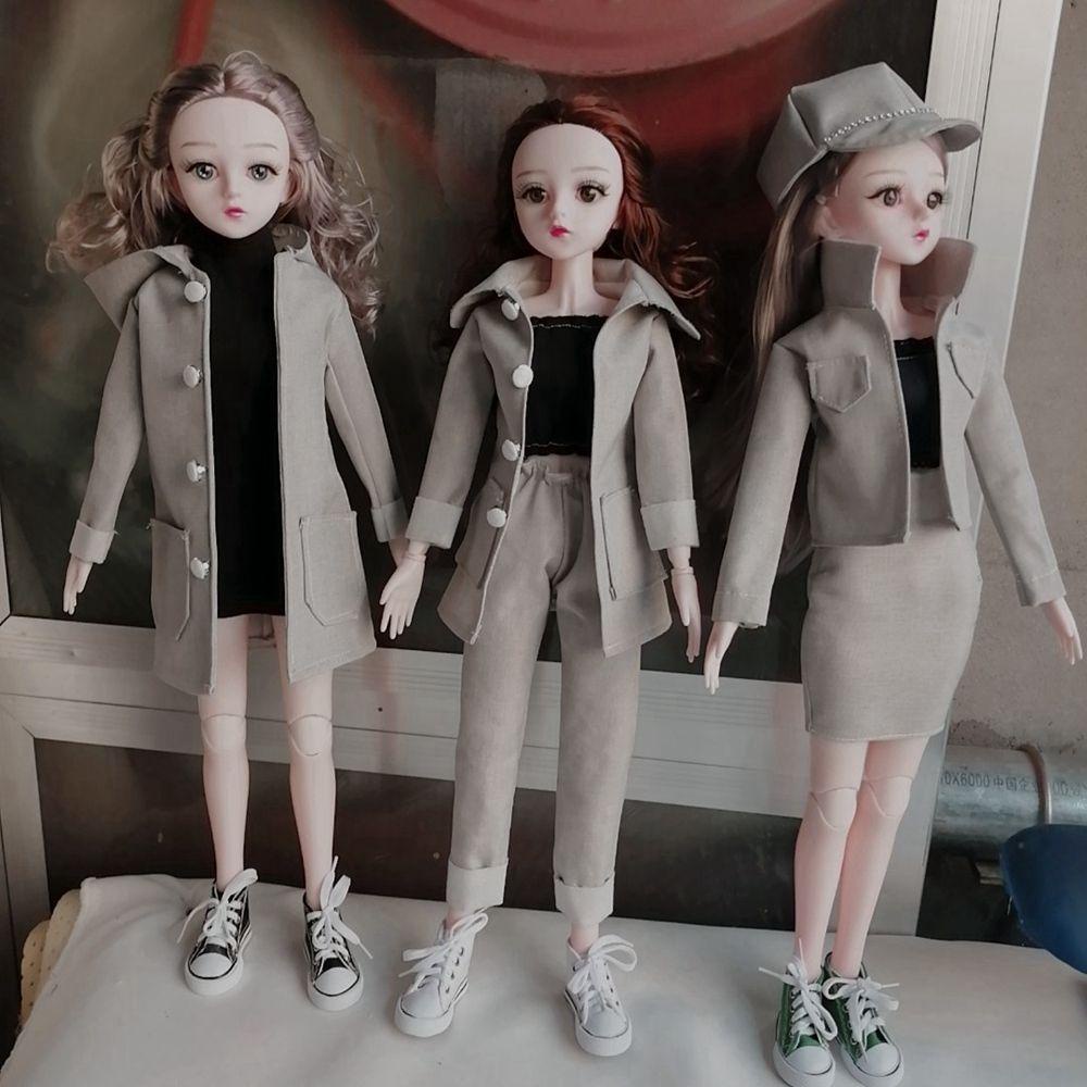 1 Bộ Áo Sơ Mi Và Áo Khoác Thời Trang Cho Búp Bê 60cm