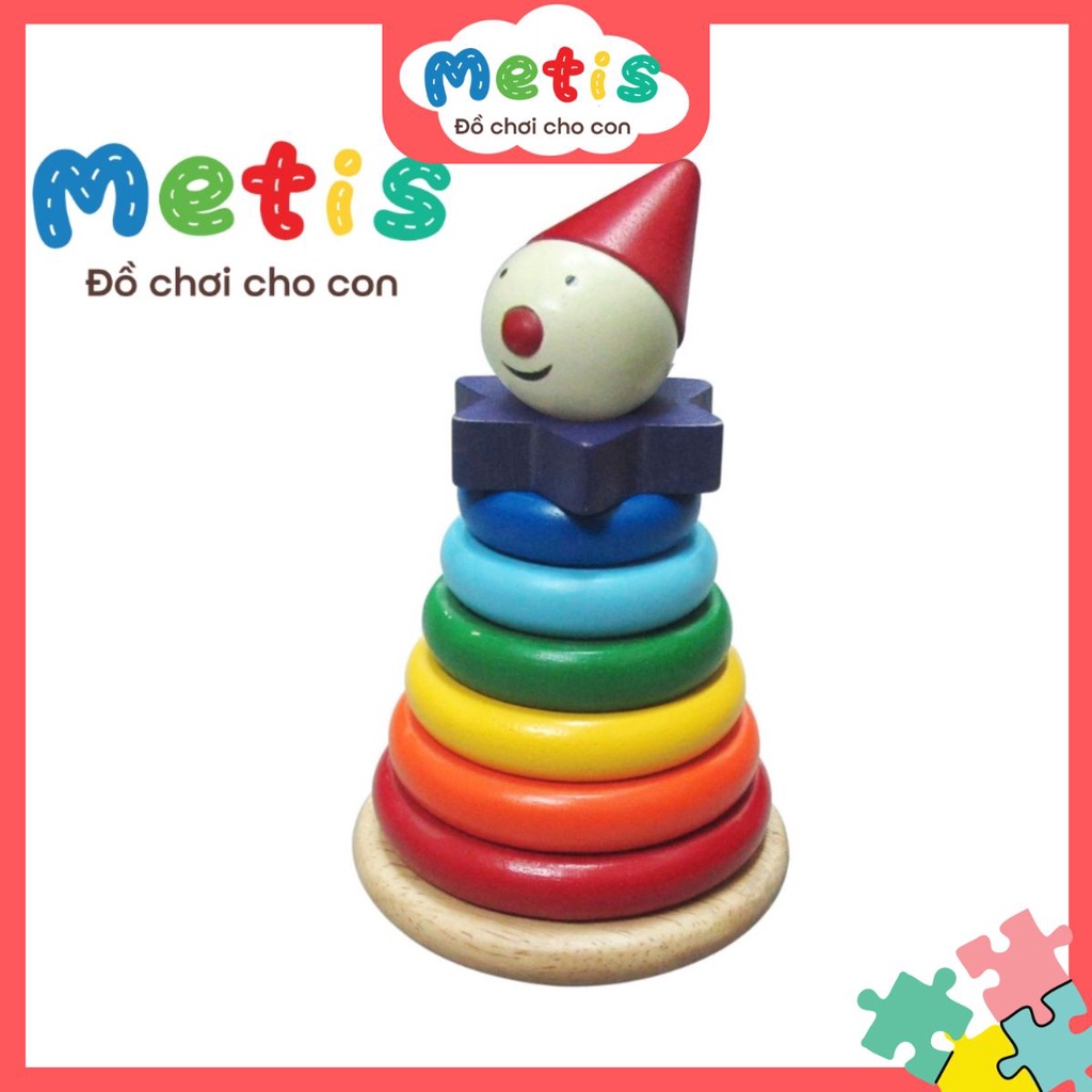 Đồ chơi Cầu Vồng Chú Hề - Metis Đồ chơi cho con