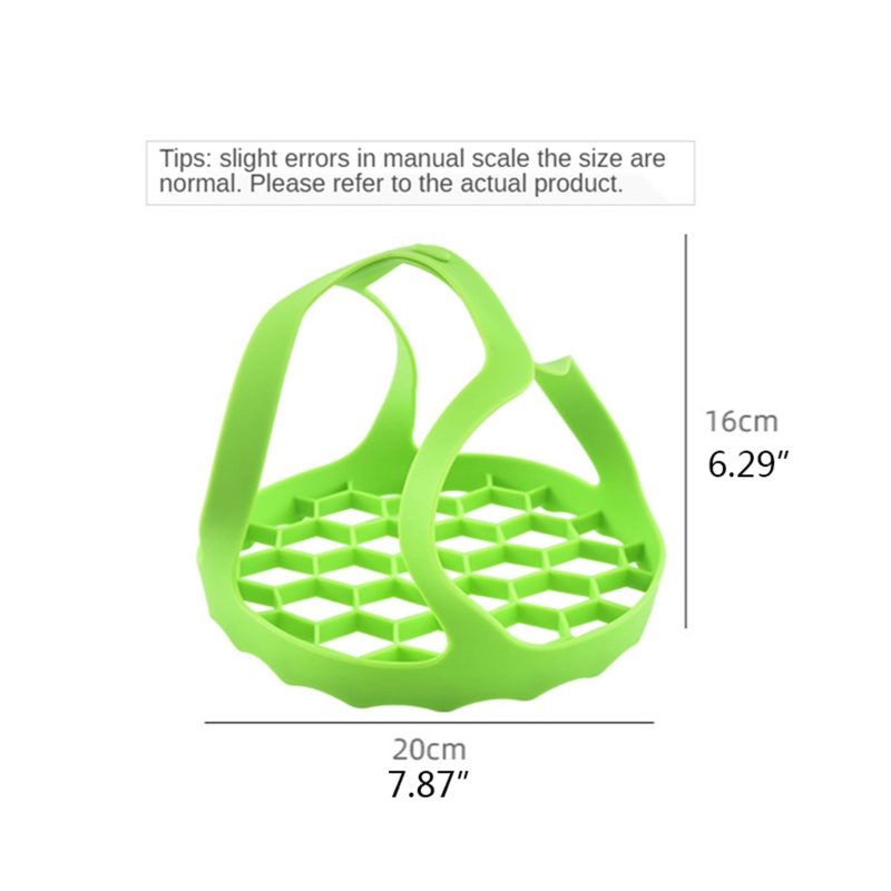 Dụng Cụ Hỗ Trợ Hấp Bánh Bằng Silicon Gel Mềm Có Tay Cầm Tiện Dụng