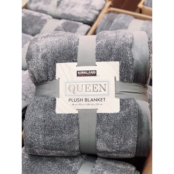 Chăn lông cừu kirkland Queen 2,48x2,33m bill costco