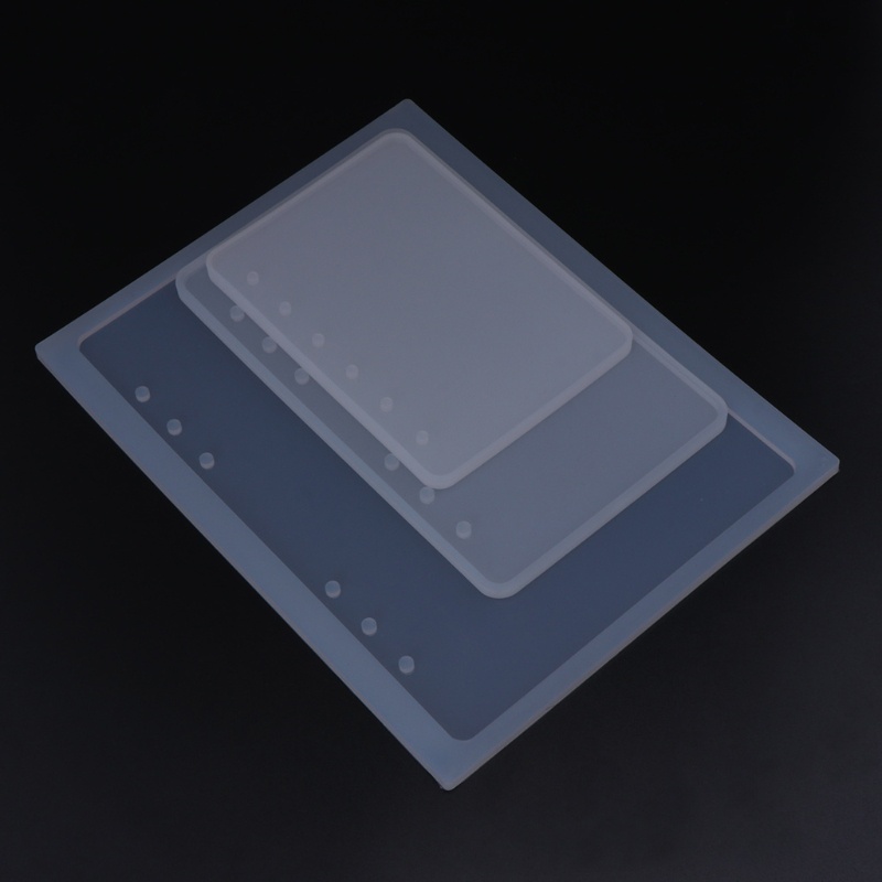 Khuôn Silicon Trong Suốt Hình Quyển Sách Làm Thủ Công Khổ A7 / A6 / A5