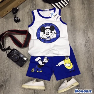 Bộ bé trai ba lỗ Mickey