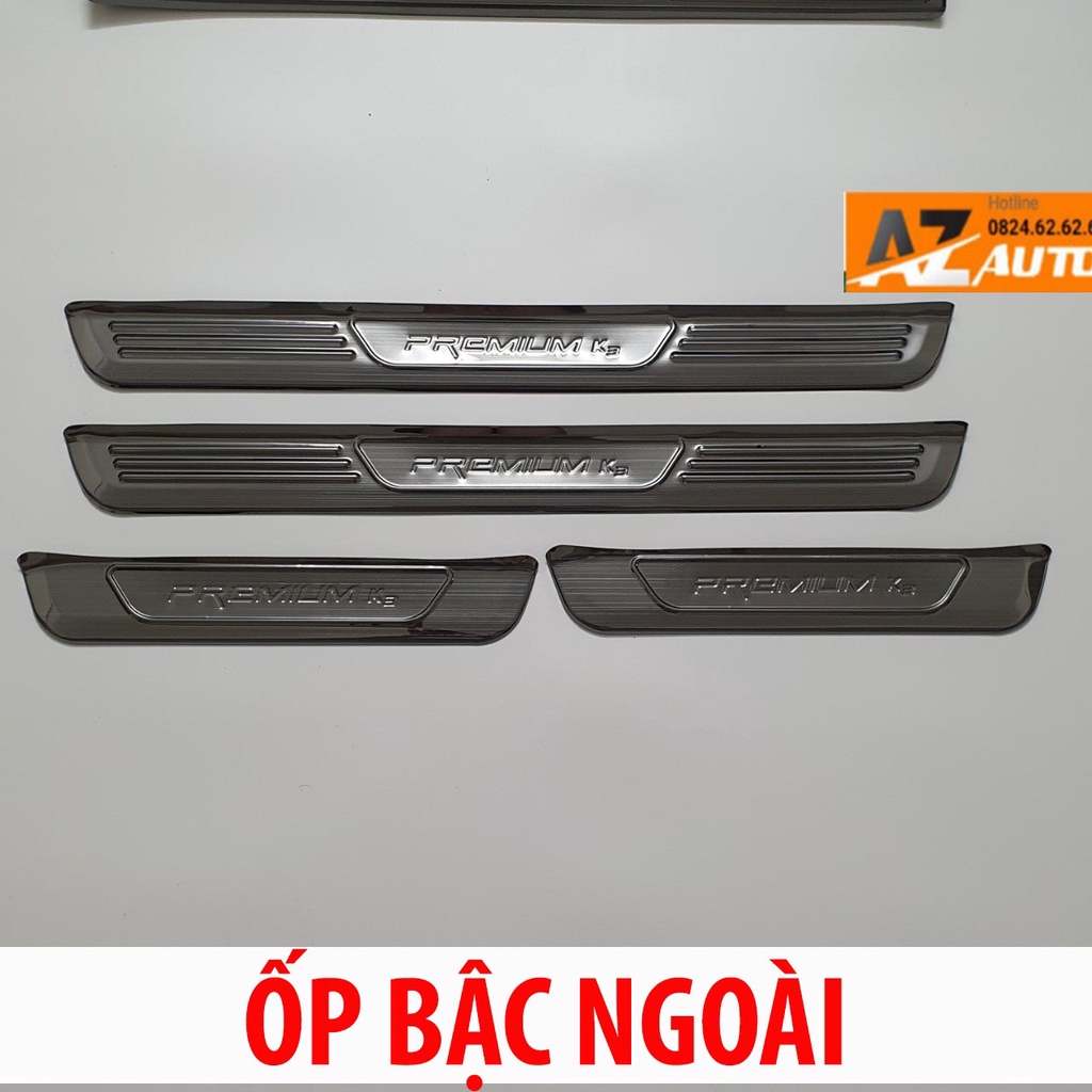 Ốp Bậc Cửa, Nẹp Bước Chân KIA K3 2022 Mẫu TITAN Cao Cấp