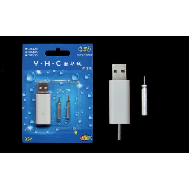 Sạc Pin Phao Câu Đài Tặng Kèm 2 Pin Câu Đài CR-425