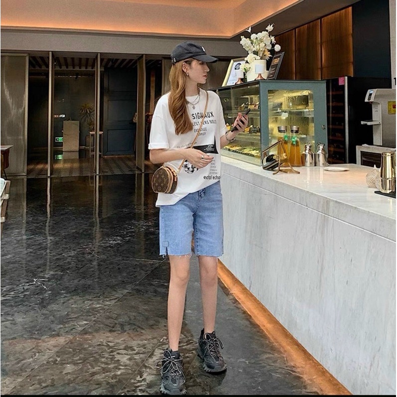 QUẦN SHORT NGỐ BIGSIZE ✈️FREESHIP Quần Jeans Lửng Quần Ngố Lửng size Lớn Ms 51