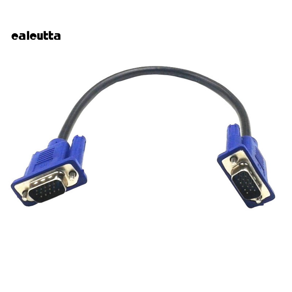 Dây Cáp Nối Dài 30cm Chuyển Đổi Đầu Cắm Sang Đầu Cắm VGA Cho Màn Hình Máy Tính / Máy Chiếu