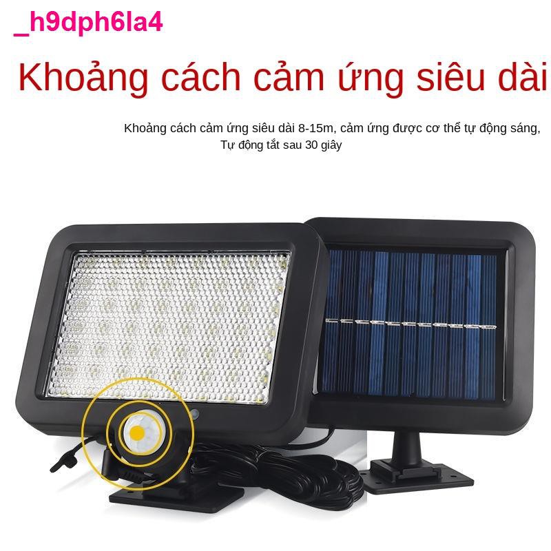 đèn led mặt trờiđèn năng lượng mặt trời ngoài sân vườn ánh sáng hộ gia đình cảm ứng cơ thể con người đường phố nô