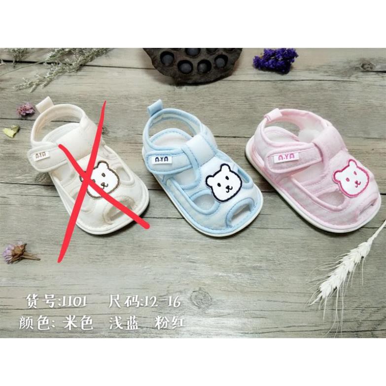 Giày cho bé- GIÀY SANDAL GIÁN CHÚ GẤU AYA ĐÁNG YÊU CHO BÉ- giày cho trẻ sơ sinh-giày cho bé gái-giày cho bé trai