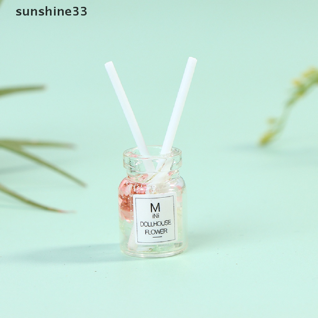 SU 1/12 Dollhouse Miniature Furniture Aromatherapy Model Pretend Play Toy for Kids n