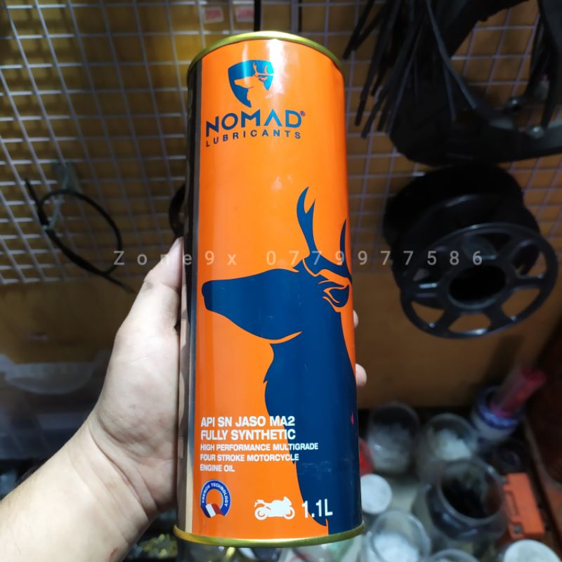 Nhớt tổng hợp Nomad 1.1l cho xe côn tay Winner