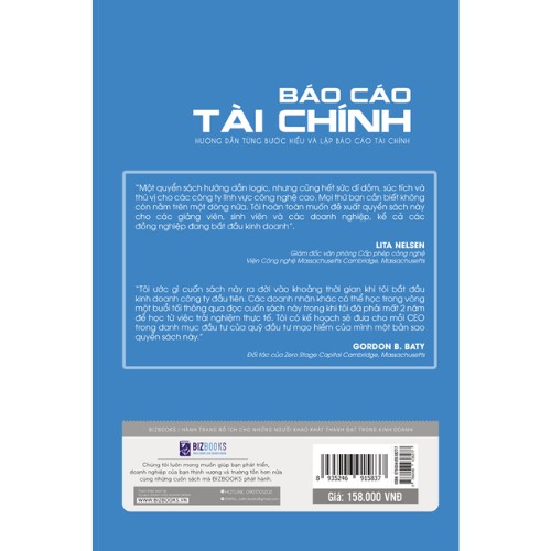 Sách - Báo cáo tài chính: Hướng dẫn từng bước để hiểu và lập Báo cáo tài chính