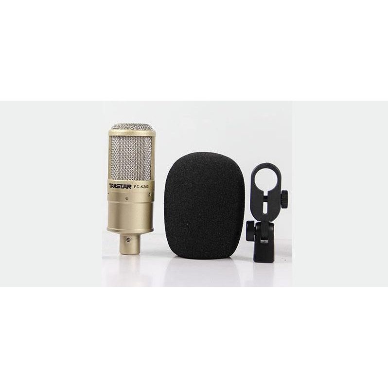 [BH 12 THÁNG] Micro Takstar PC-K200 - hát karaoke, livestream fb, tiktok - thu âm chuyên nghiệp - âm thanh trong trẻo