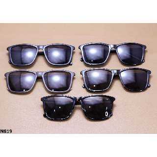 Kính Mát Unisex Shady nhựa cao cấp lõi thép - MN819.1 (nhiều màu)