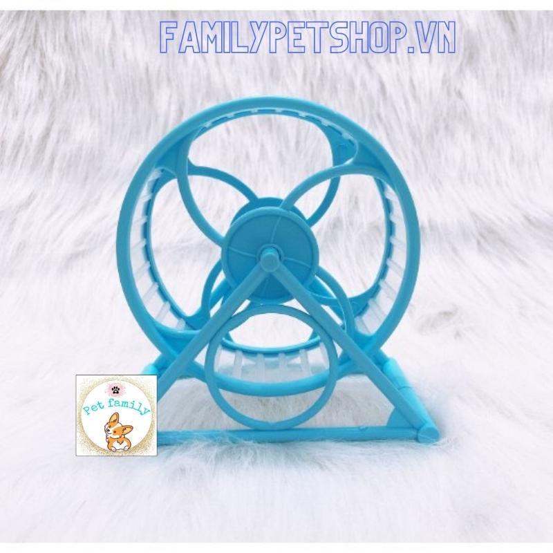Wheel chạy bộ cho hamster-vòng quay chạy cho hamster 12cm-wheel tesoro-familypetshop.vn