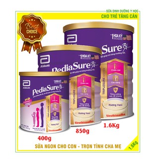 Sữa dinh dưỡng hỗ trợ tăng cân PediaSure 850g