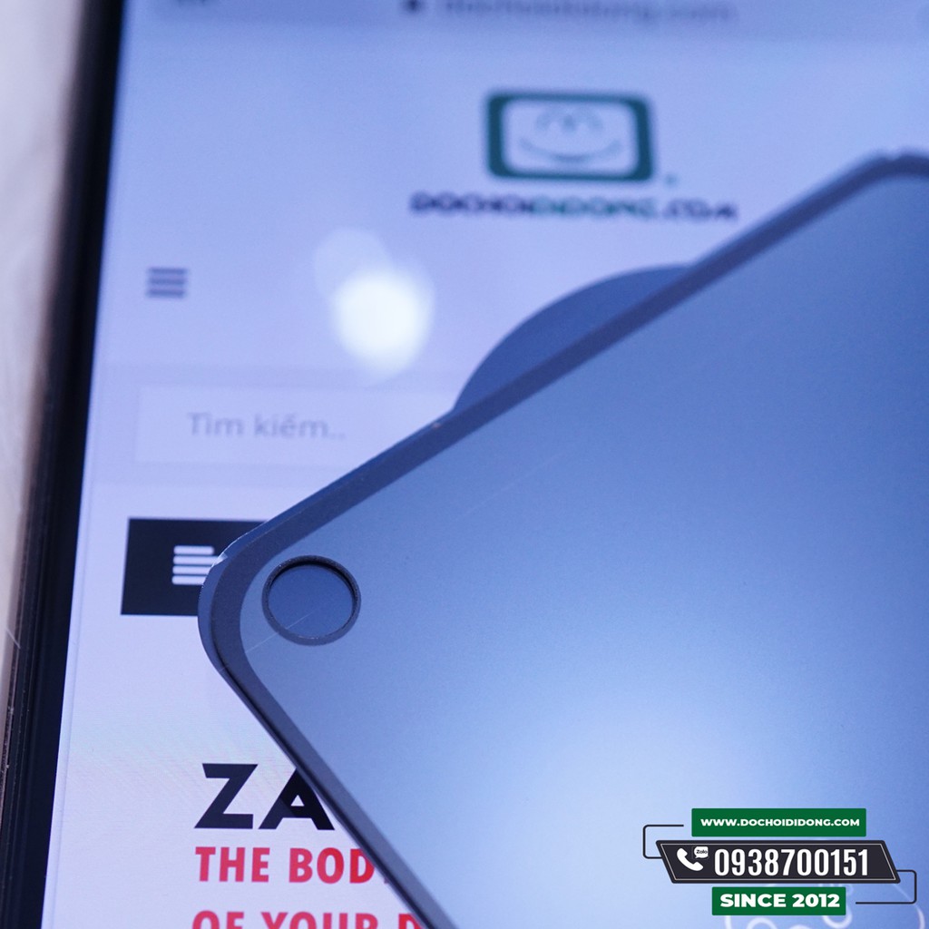 Miếng dán cường lực nhám Oppo Reno 4 Zacase chống vân tay