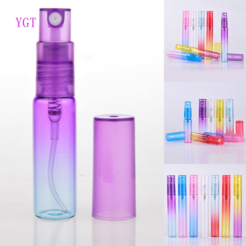 Bình đựng nước hoa màu gradient 4/8ml chất lượng tiện lợi bằng thủy tinh
