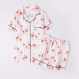 Bộ Pijama Thô Đũi Nhật Mặc Hè Cực Mát N