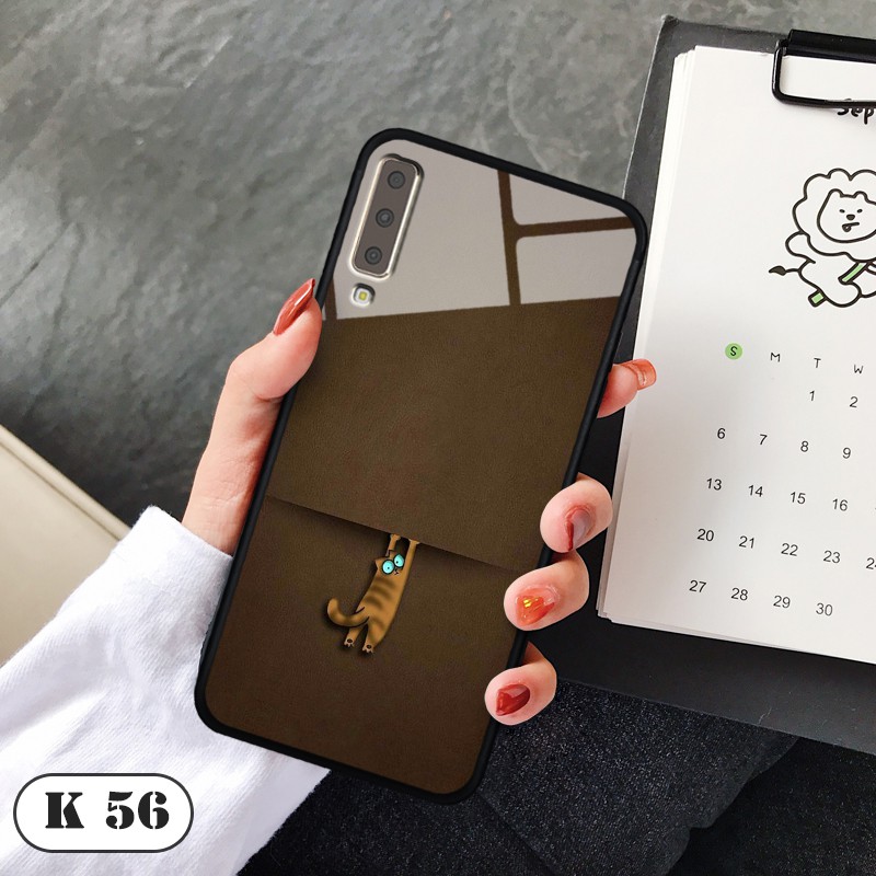 Ốp lưng kính 3D cho Samsung Galaxy A7  - A750