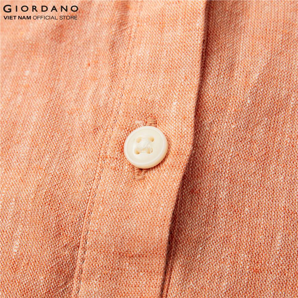 Áo Sơ Mi Linen Dài Tay Nữ Giordano 05341203