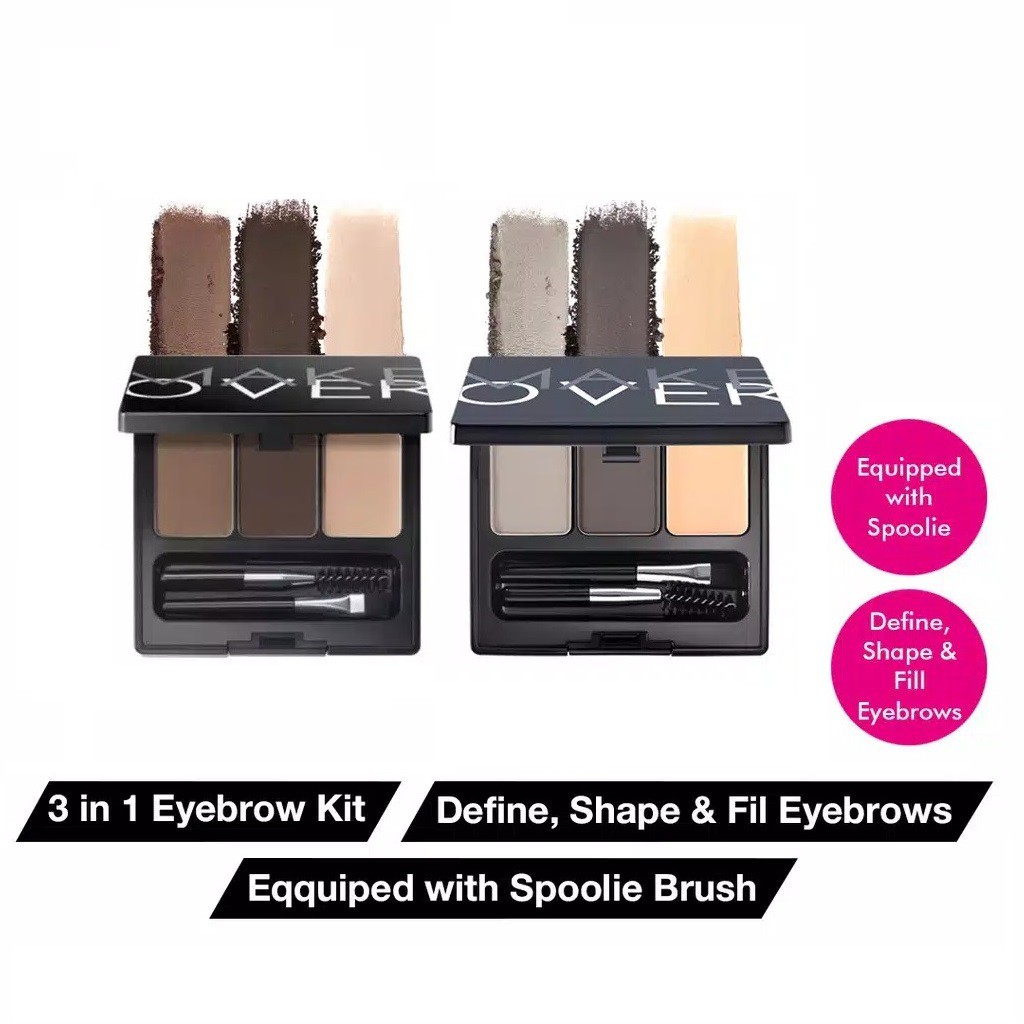 (Hàng Mới Về) Bộ Dụng Cụ Vẽ Lông Mày Trang Điểm Tiện Dụng | BigBuy360 - bigbuy360.vn