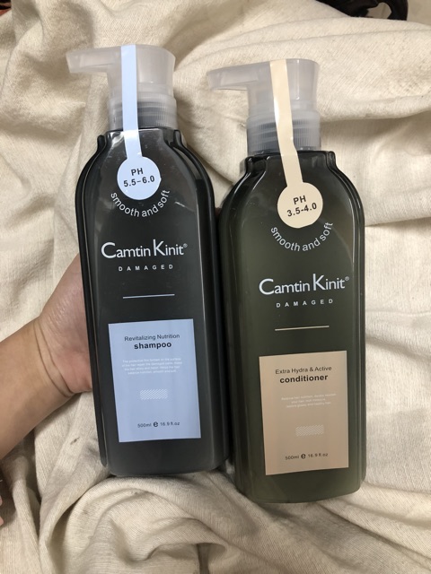 CAMTIN KINIT - CẶP DẦU GỘI DẦU XẢ DƯỠNG ẨM DƯỠNG SINH PHỤC HỒI TÓC SIÊU MỀM MƯỢT 6in1 CAMTIN KINIT 500-750ml