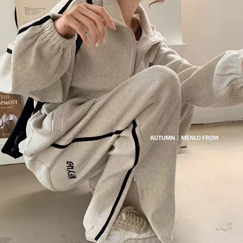 Set nỉ nhung thể thao Ulzzang dày dặn siêu cá tính ❤️