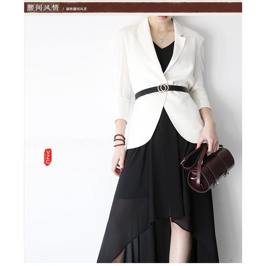 dây nịt thắt lưng nhí búp tròn lòng nhau xinh xắn bản 2,5cm siêu cute cực xinh