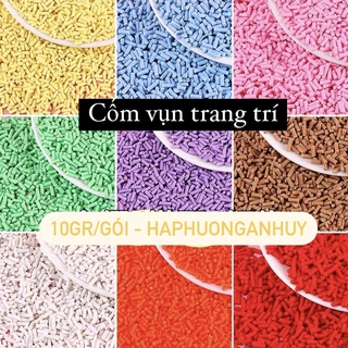 10gram cốm vụn trang trí slime, ốp điện thoại