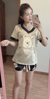 [ ẢNH THẬT ] BỘ NGỦ LỤA MẶC NHÀ