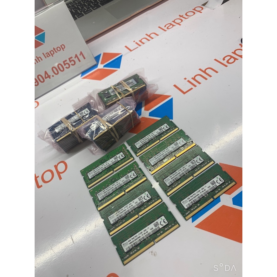 Ram Laptop 8GB, 4GB DDR4 PC4 tháo máy chính hãng Hynix, Samsung, Kingston