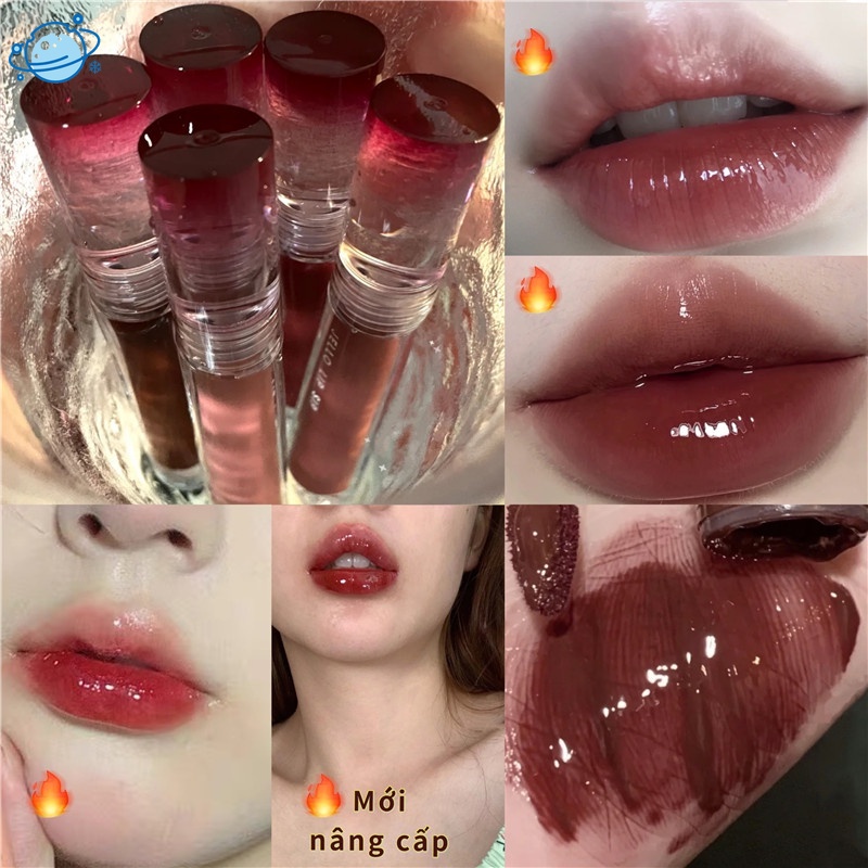 Son bóng Oulesong dưỡng ẩm mềm mại chống thấm nước