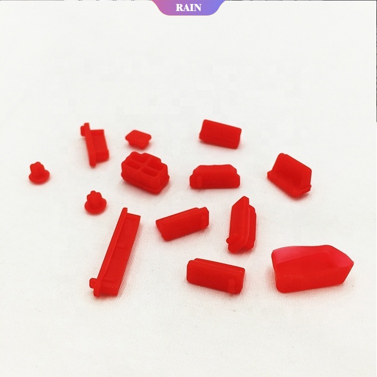 16Pcs/set Anti Dust Plug Laptop Port Silicone Protector Port Plug Elastic Dustproof Laptop Notebook Computer Cover Stopper-RAIN
