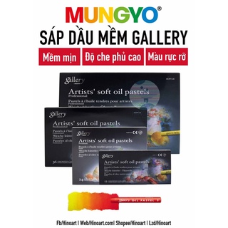 |bộ màu| sáp dầu mungyo gallery artists' soft oil pastel - 12/24/36/48 màu