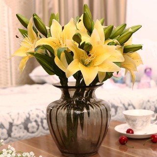 Hoa lily giả để trang trí