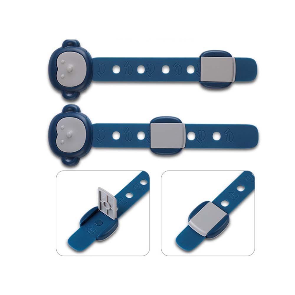 CABEZA Dụng Cụ Khóa Cửa Tủ An Toàn Chống Kẹt Tay Điều Chỉnh Được Cho Bé