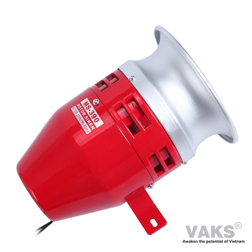 CÒI HỤ XÉ GIÓ BÁO ĐỘNG MS-390 - Nguồn 24V DC , 220V AC