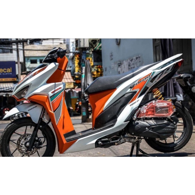 Tem Rời Vario 2019 màu trắng cam đen xanh