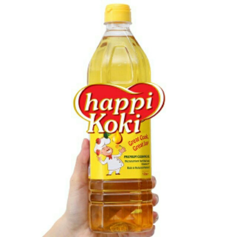 Dầu Ăn Happy Koki 1lit