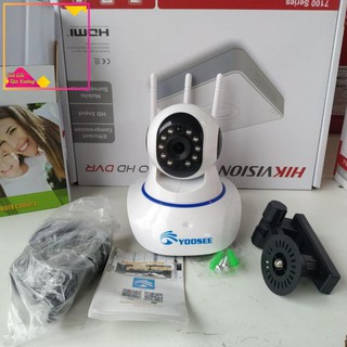 Đang Sale  CAMERA WIFI GIÁM SÁT YOOSEE 3 RÂU CAO CẤP 2.0 | 50001