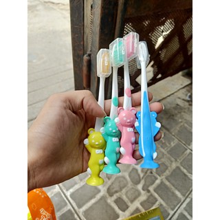 Bàn chải đánh răng vệ sinh răng miệng cho bé (set 4 chiếc )