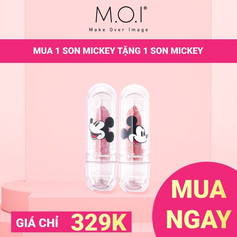 PHẤN MÁ HỒNG + SON DƯƠNG MICKEY MAGIC Hồ Ngọc Hà
