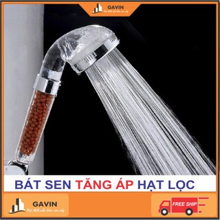 Vòi hoa sen tăng áp có lọc nước nano 3 chế độ