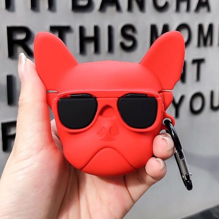 Tai Nghe Bluetooth Kèm Vỏ Đựng Nhiều Hình Ngộ Nghĩnh, Đáng Yêu Siêu HOT