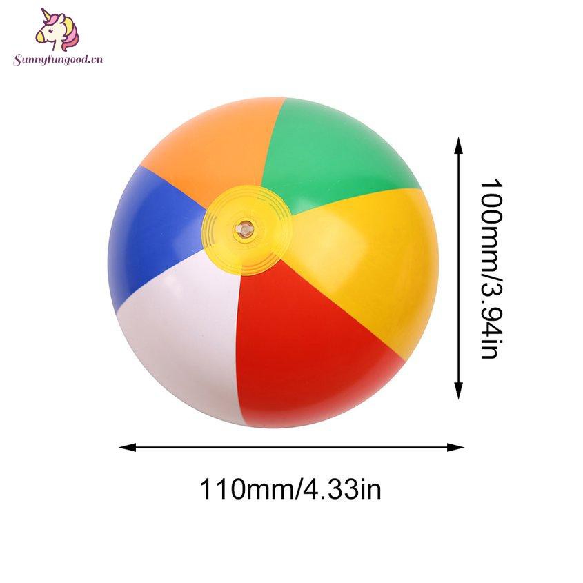 Quả bóng bơm hơi nhiều màu sắc cho bé chơi dưới nước