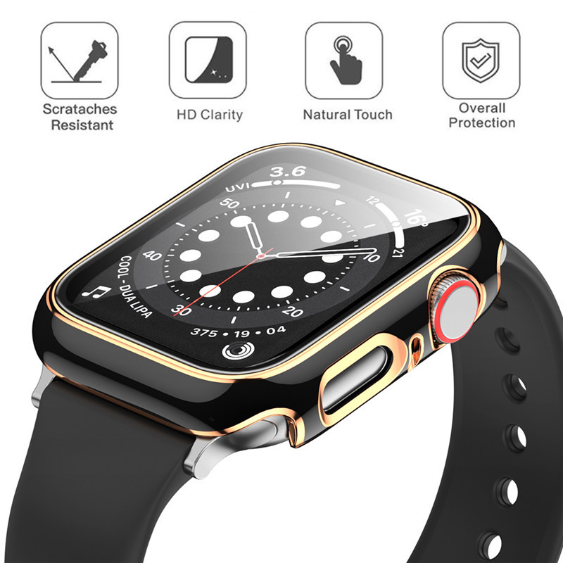 Kính Cường Lực Siêu Mỏng Chống Bám Vân Tay Cho Apple Watch Iwatch 6 / 5 / 4